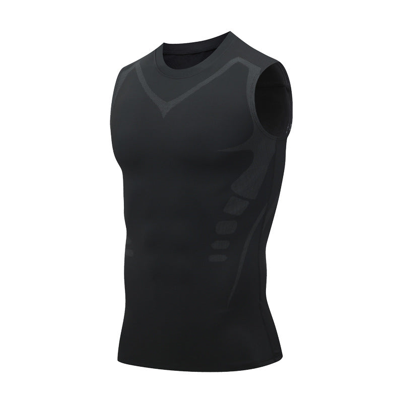 Herren Workout-Weste, atmungsaktiv & schnelltrocknend, mit Stretch und Slim Fit für optimale Performance.