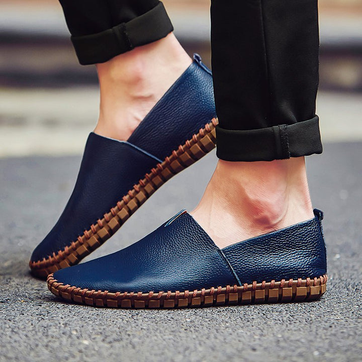 Herren Slip-On Fahrschuhe für sicheren Halt & bequemen Einstieg. Komfortable Freizeitschuhe.