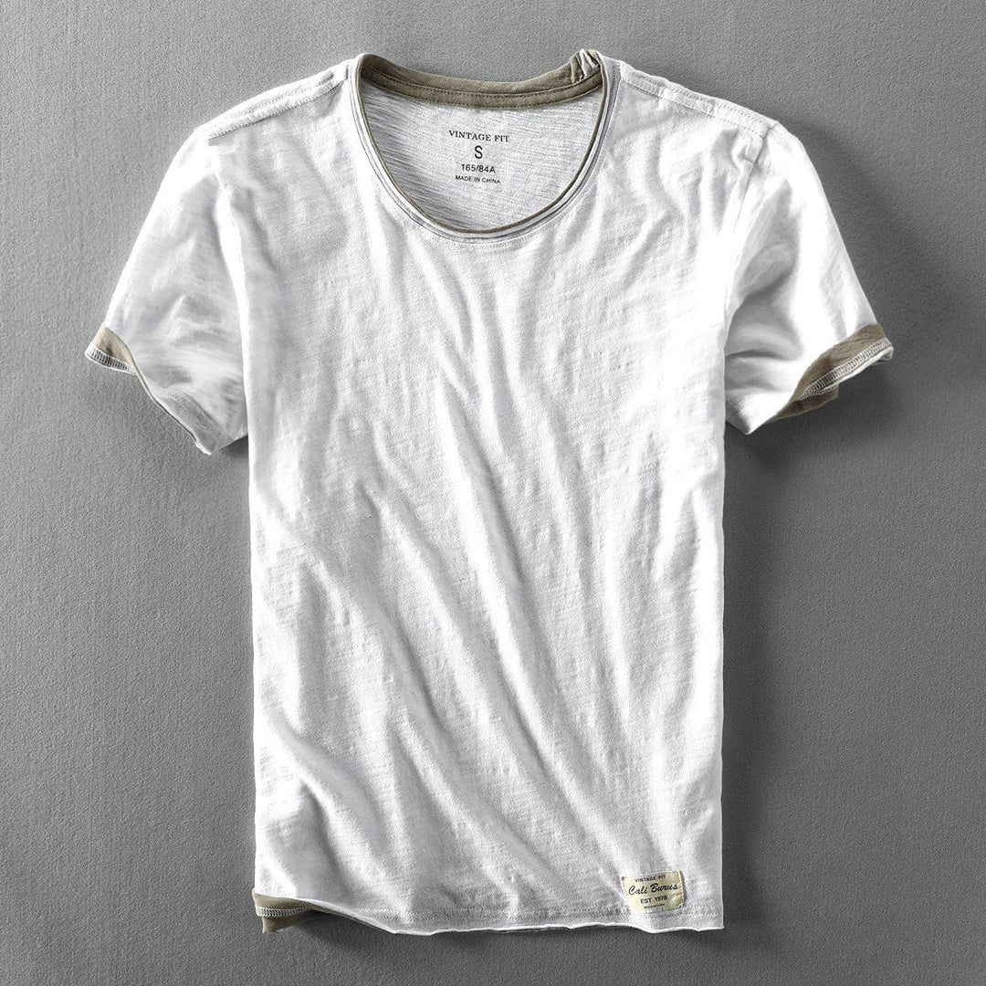 Weiches Herren T-Shirt für den Sommer. Atmungsaktiv und angenehm zu tragen.