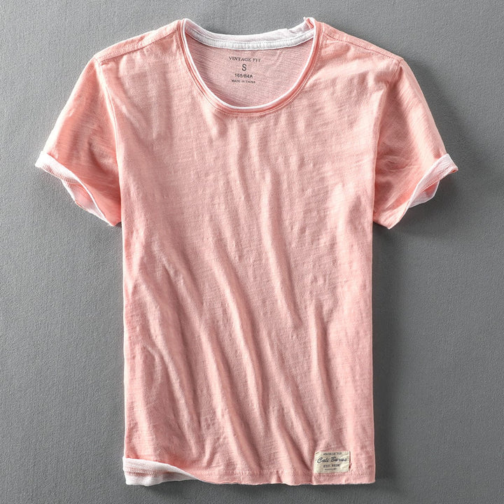 Modernes Herren Freizeit T-Shirt, kurzärmlig. Leicht und bequem.