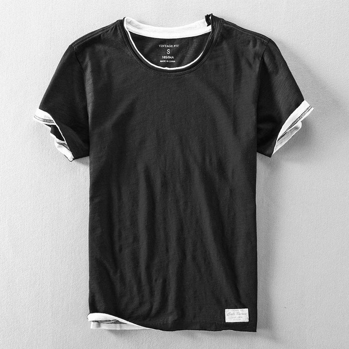 Atmungsaktives Herren Sommer T-Shirt in weicher Qualität. Perfekt für warme Tage.