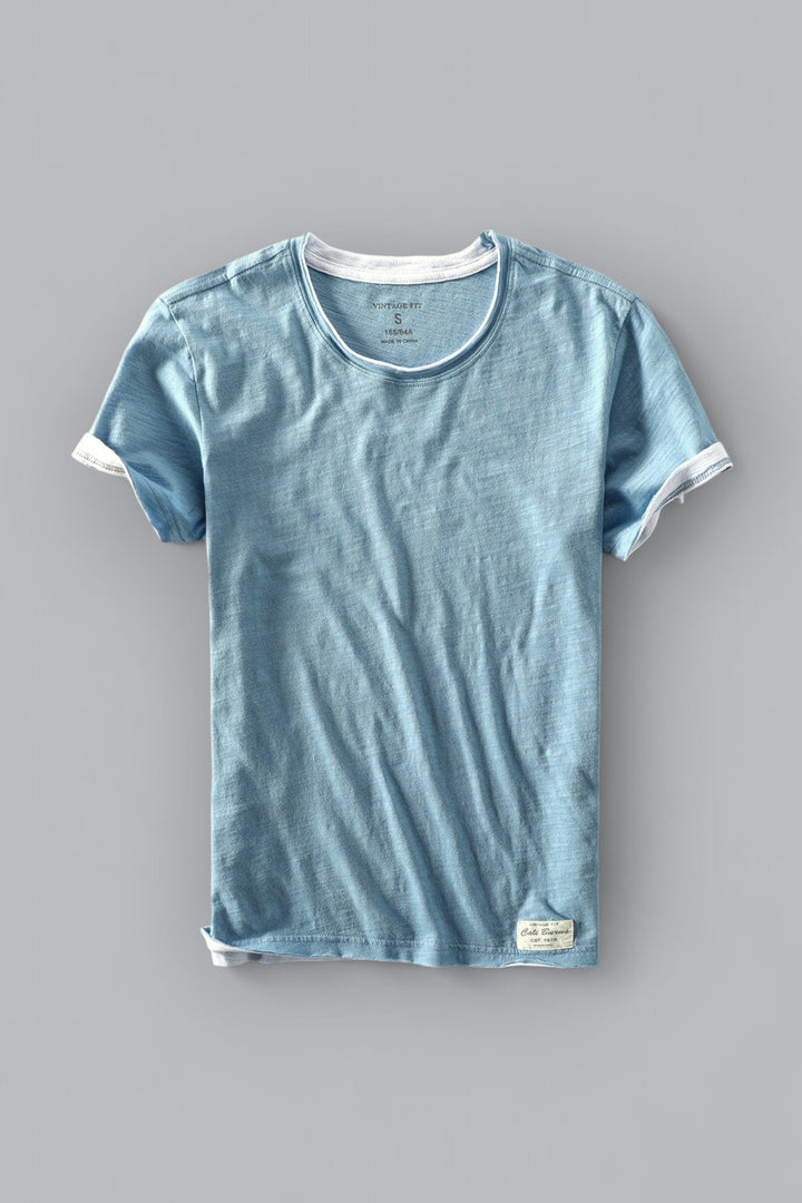 Basic Herren T-Shirt, kurzarm. Leicht und bequem für täglichen Gebrauch.