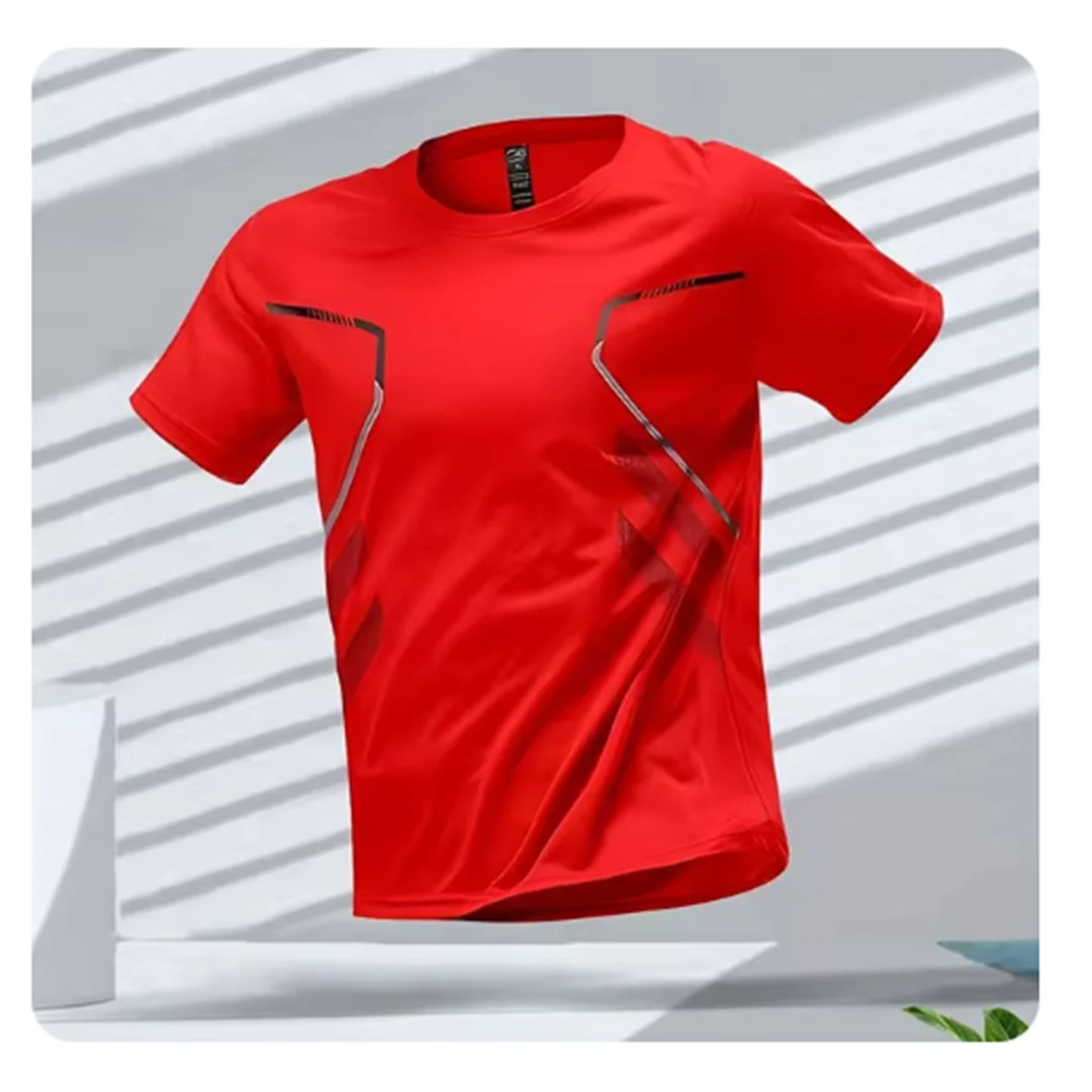 Herren Sport T-Shirt, atmungsaktiv & schnelltrocknend, ideal für Fitness, Laufen & Training.