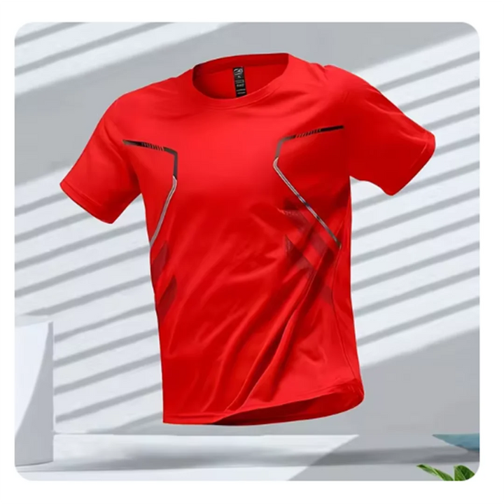 Herren Sport T-Shirt, atmungsaktiv & schnelltrocknend, ideal für Fitness, Laufen & Training.