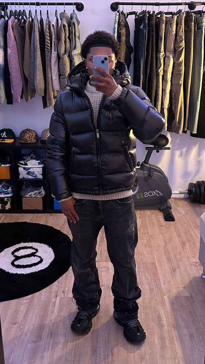 Robuster Herren Stepp-Puffer Wintermantel, warm, stilvoll & funktional für kalte Tage.