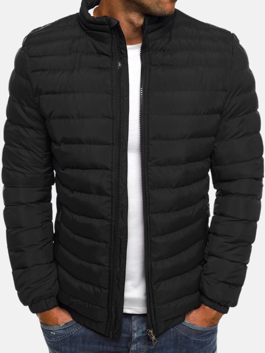 Herren Steppjacke, stilvoll & warm für Herbst & Winter. Perfekte Outdoor- und Freizeitjacke für kalte Tage.