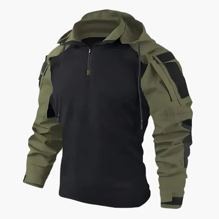 Herren Tactical Herbstjacke, wasserabweisend & windresistent, ideal für Outdoor, Wandern & Camping.