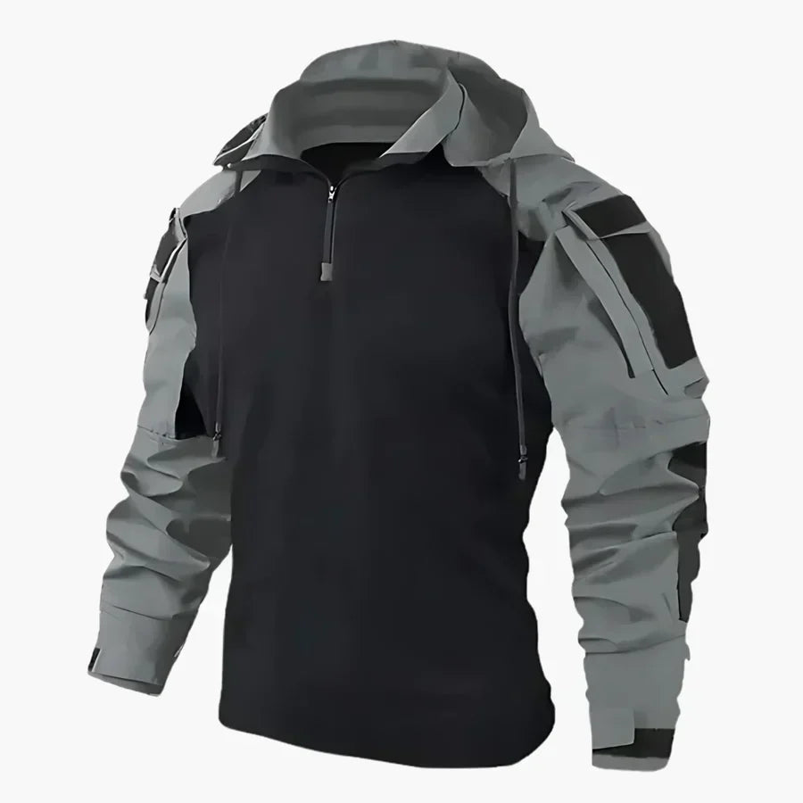 Praktische Herbstjacke für Herren, windresistent & wasserabweisend, ideal für Sport, Camping & Outdoor.