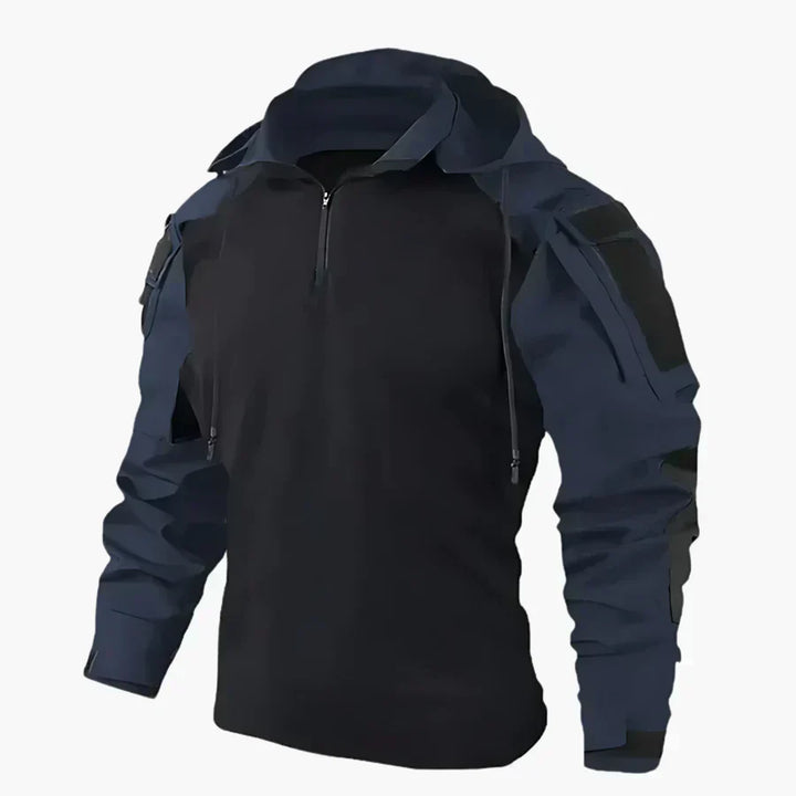 Hochwertige Tactical Herbstjacke für Männer, atmungsaktiv & wetterfest für Wandern und Freizeit.