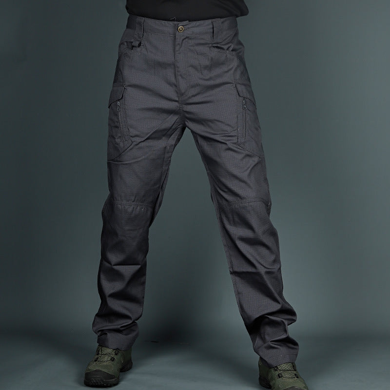 Robuste Herren Cargohose mit Cargo-Taschen an den Seiten, bequem und funktional für Outdoor & Alltag.