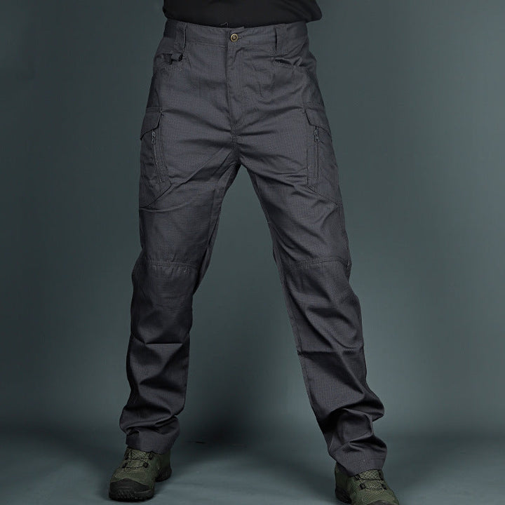 Robuste Herren Cargohose mit Cargo-Taschen an den Seiten, bequem und funktional für Outdoor & Alltag.