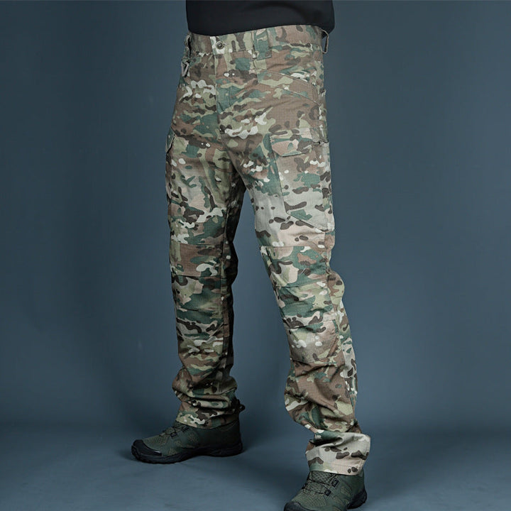 Bequeme Herren Taktische Cargohose, moderne Freizeithose mit praktischen Cargo-Taschen.