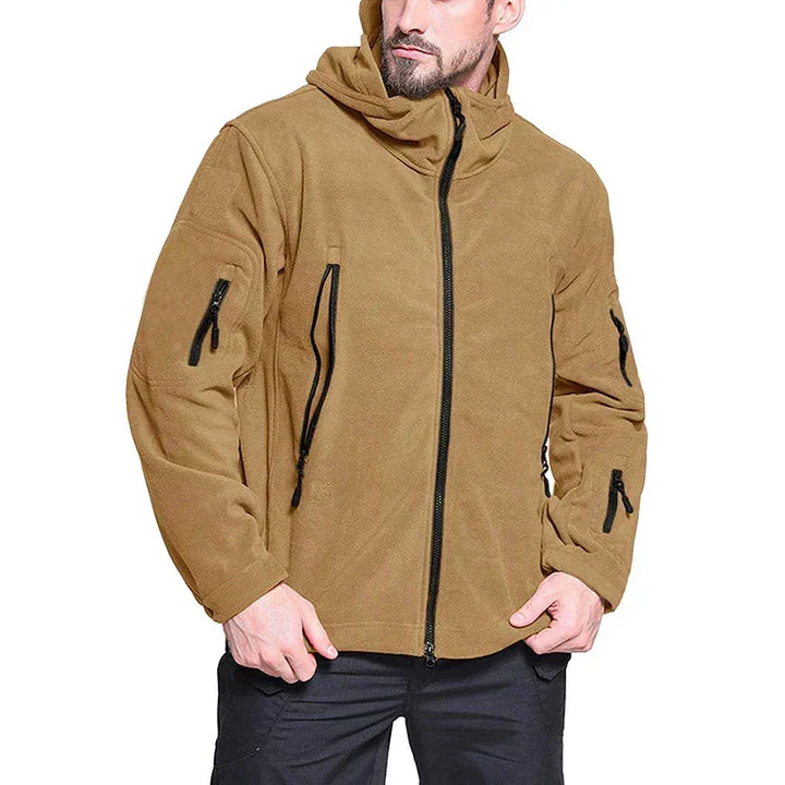 Herren Taktische Winterjacke für Outdoor, warm, wasserdicht & winddicht. Perfekter Kälteschutz für aktive Männer.