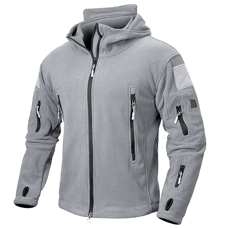 Hochwertige taktische Herren-Funktionsjacke, wasserdicht und warm. Ideale Winterjacke für Outdoor-Sport.
