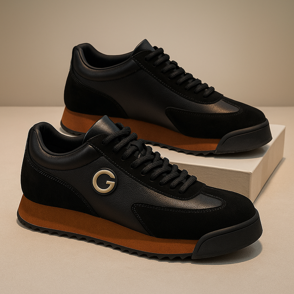 Robuste Herren Terra Onyx Winter-Sneaker. Warme Alltagsschuhe mit griffiger Sohle für Komfort & Stil.
