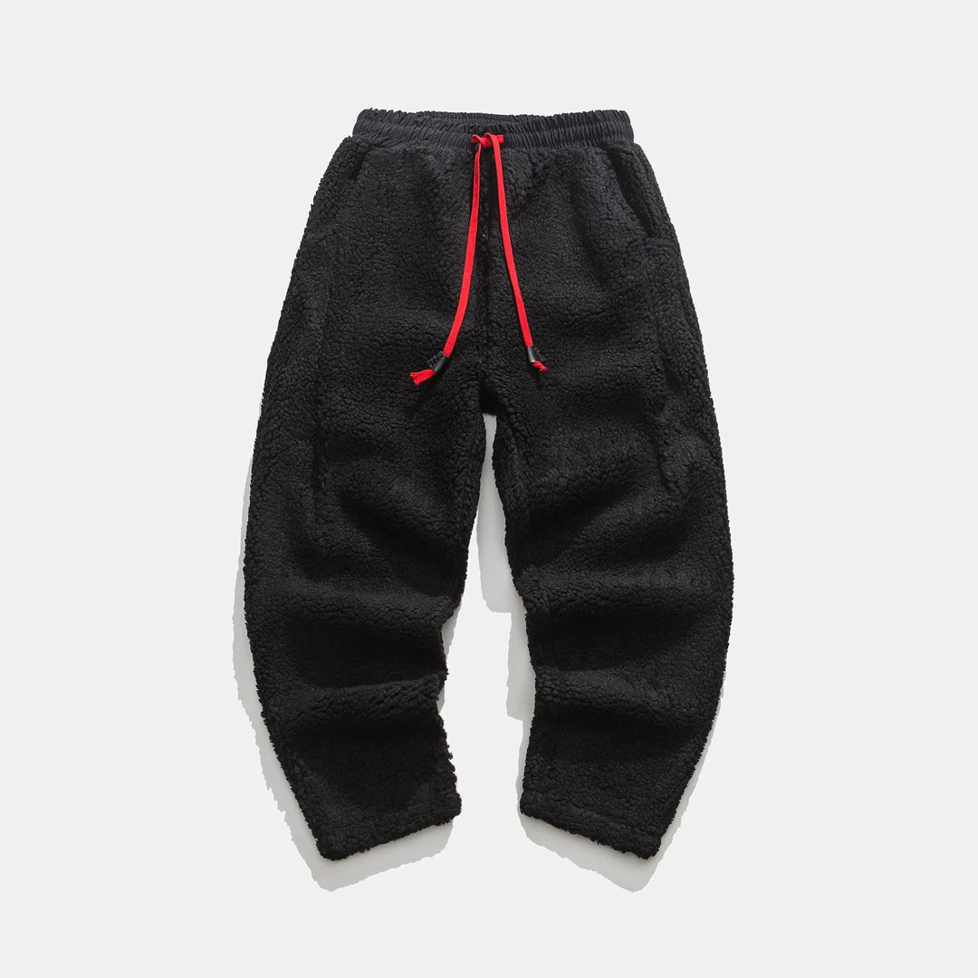 Bequeme Herren Jogginghose mit verstellbarem Bund und Kordelzug, perfekt für Sport und entspannte Tage.