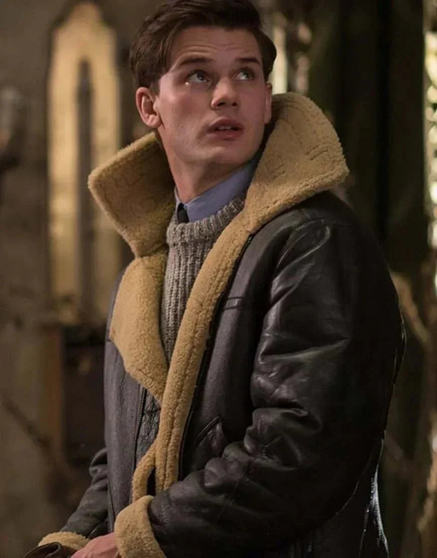 Extra warme Herren Winterjacke mit Gürtel, ideal für extrem kalte Wintertage.