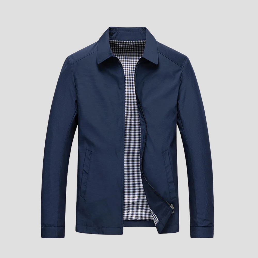 Moderne Herren Übergangsjacke, windabweisend und wasserdicht, ideal für Outdoor & Freizeitaktivitäten.