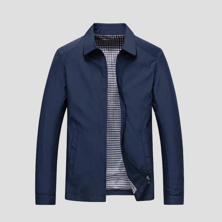 Moderne Herren Übergangsjacke, windabweisend und wasserdicht, ideal für Outdoor & Freizeitaktivitäten.