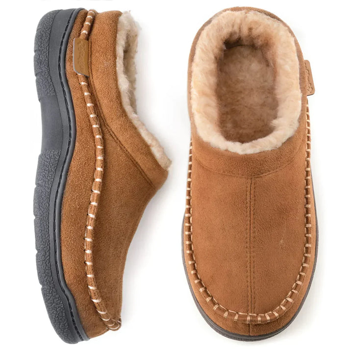 Herren Winter-Loafer, warm, rutschfest & bequem zum Hineinschlüpfen. Komfortable Slip-on Schuhe für kalte Tage.