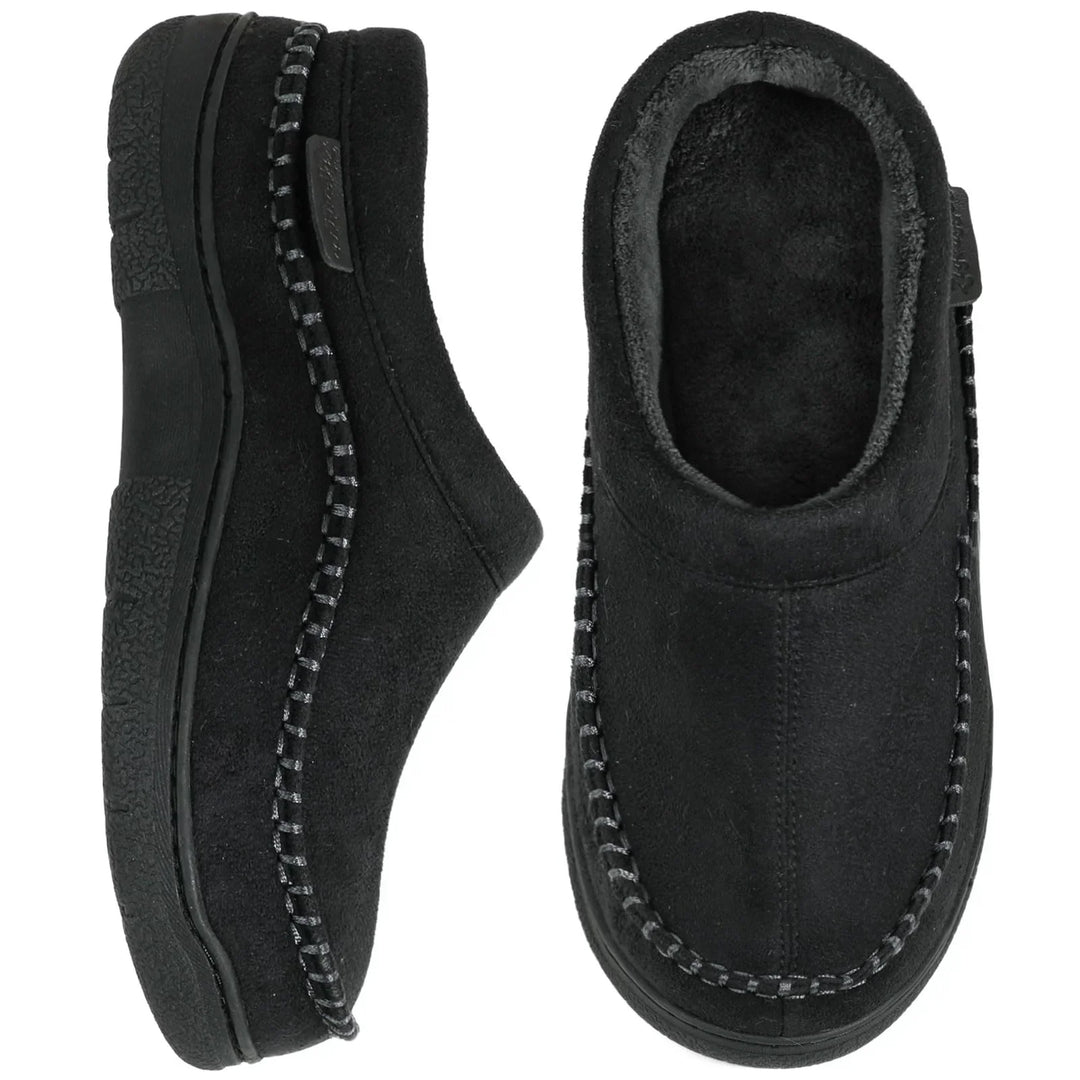 Vielseitige Herren Winter-Loafer für drinnen & draußen. Warm, bequem & rutschfest. Ideale Komfortschuhe zum Hineinschlüpfen.