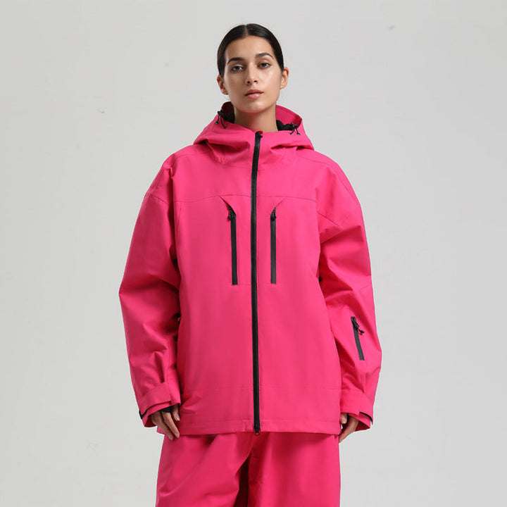 Sportliche Herren Winter Skijacke, atmungsaktiv & winddicht, perfekt für Abenteuer im Schnee.