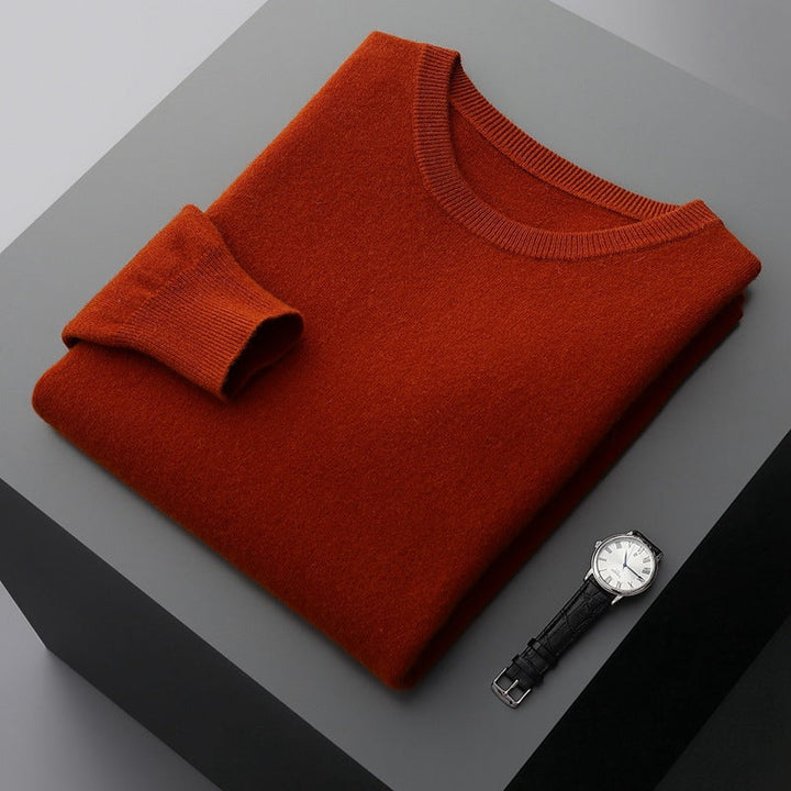 Casual Herren Winterpullover, mehrfarbig, lockerer Sitz, perfekt für entspannte Freizeit-Looks.