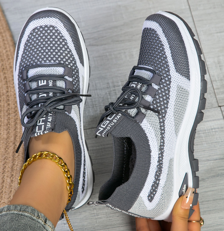 Farbige Damen Walking Sneaker, leicht & bequem, mit Dämpfung für Freizeit & Alltag.