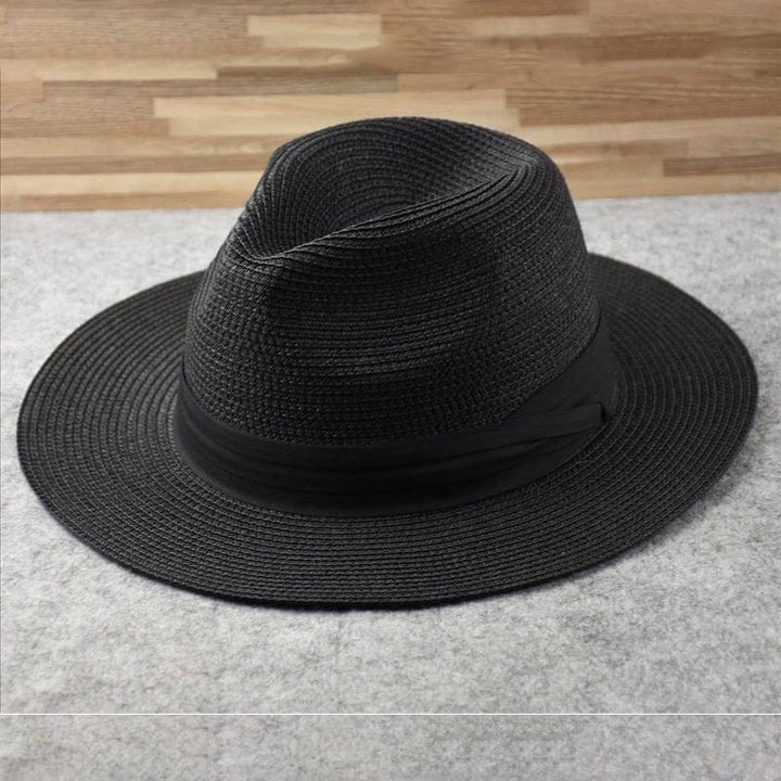 Handgefertigter Panamahut für Damen und Herren in Beige