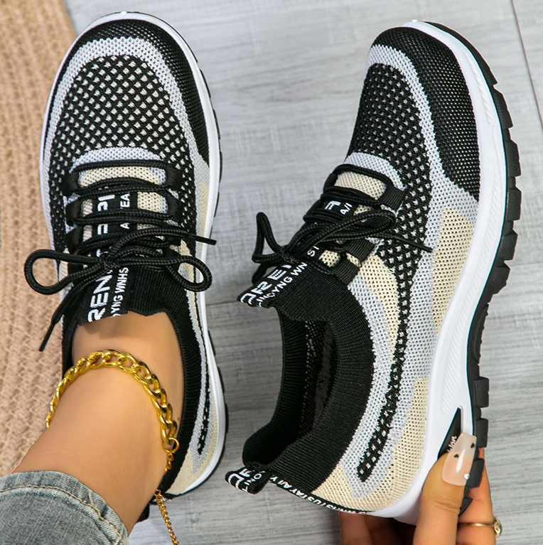 Leichte & atmungsaktive Damen Walking Sneaker mit Dämpfung, bieten Komfort und Unterstützung für den ganzen Tag.