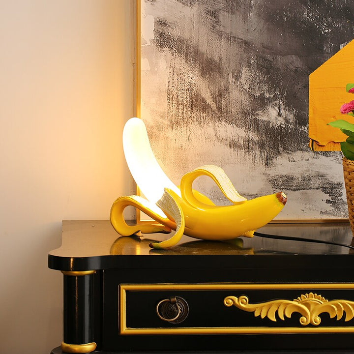 Elegante Art-Déco-Bananen-Tischlampen für stilvolles Interieur