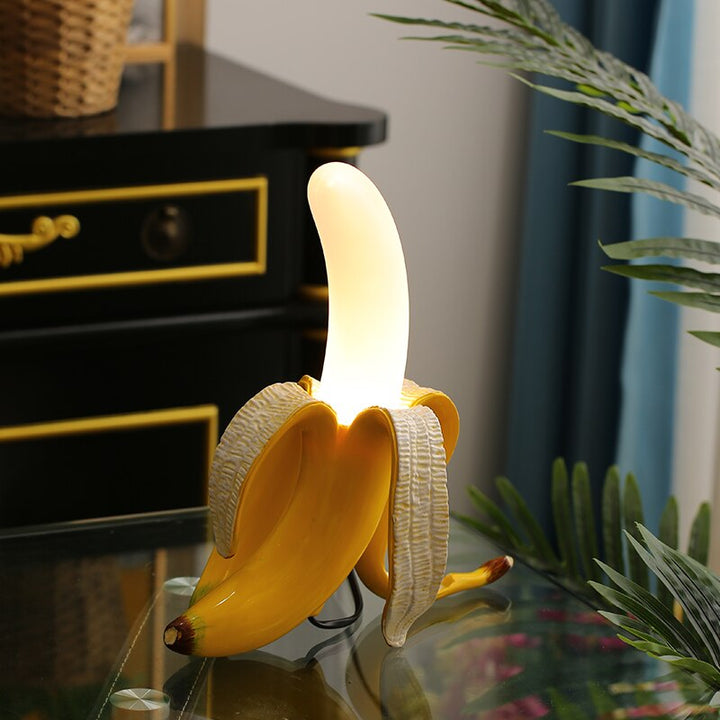 Elegante Art-Déco-Bananen-Tischlampen für stilvolles Interieur
