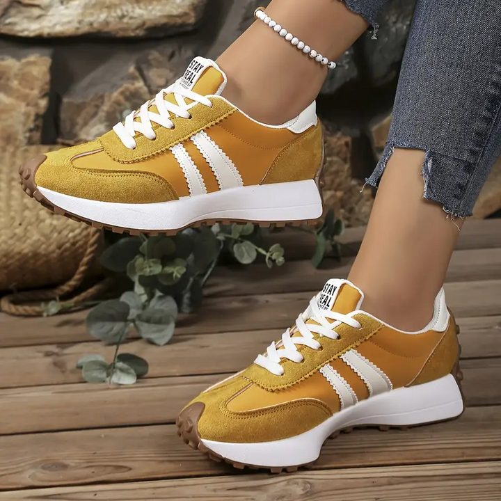 Orthopädische Damen-Sneaker für den Alltag: Bieten Halt, Stoßdämpfung & Atmungsaktivität.