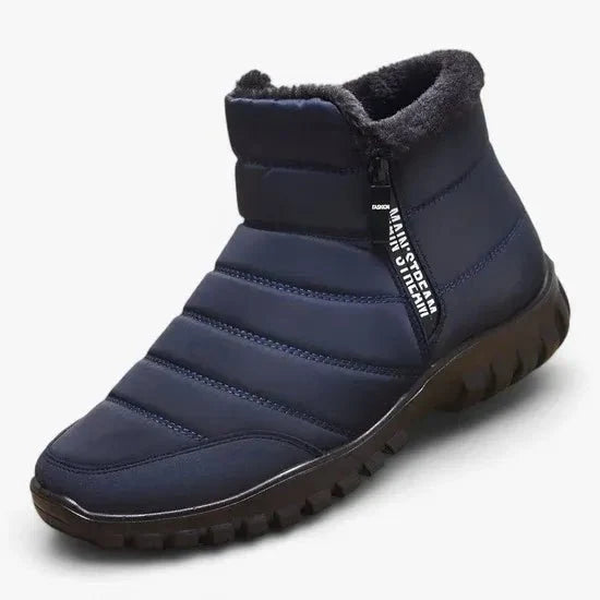 Robuste Unisex Winterstiefel, wasserdicht & warm. Optimaler Kälteschutz für trockene Füße im Schnee. Outdoor Stiefel.