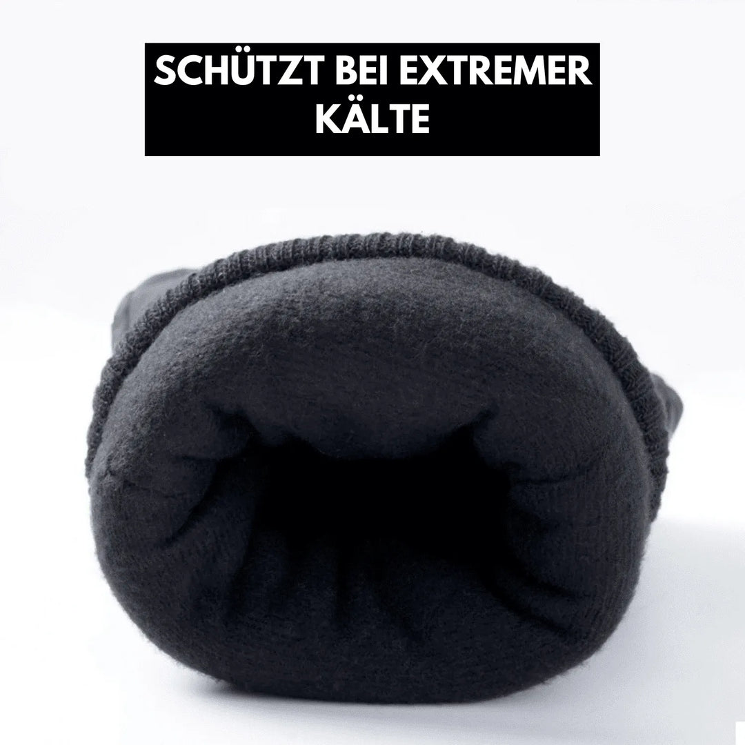 Warme, wasserdichte Outdoor-Handschuhe für Winterwanderungen. Robuste Thermohandschuhe bieten zuverlässigen Kälteschutz.