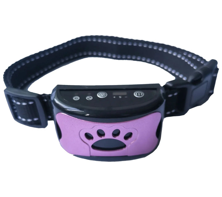 Innovatives Anti-Bell Hundehalsband, vibrationsbasiert, ergonomisches Design, verstellbar, sanfte Erziehung für Hunde.