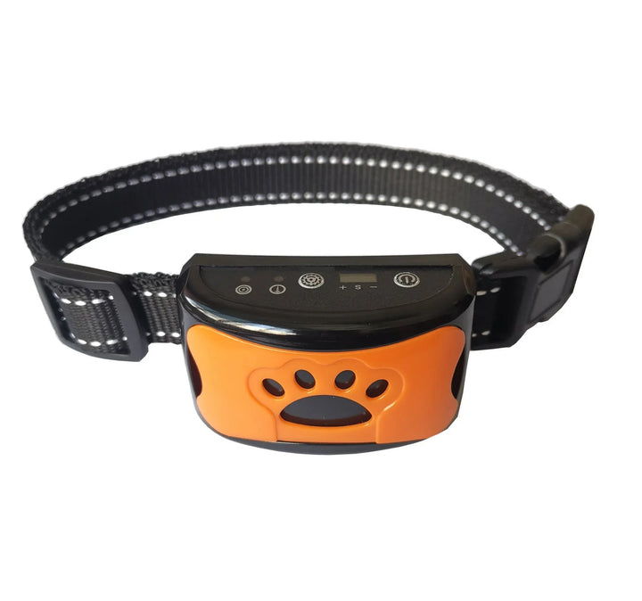 Innovatives Anti-Bell Hundehalsband, vibrationsbasiert, ergonomisches Design, verstellbar, sanfte Erziehung für Hunde.