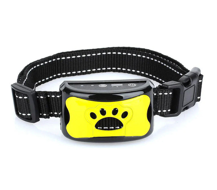 Innovatives Anti-Bell Hundehalsband, vibrationsbasiert, ergonomisches Design, verstellbar, sanfte Erziehung für Hunde.