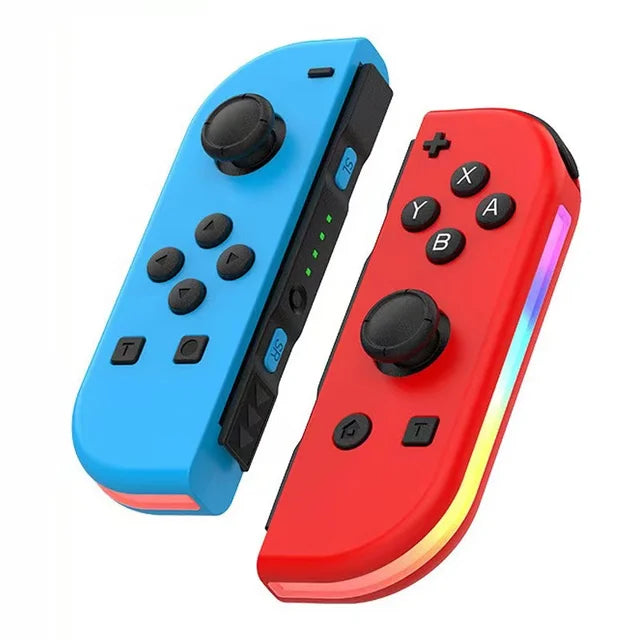 Kabelloses Bluetooth Gamepad für Switch mit RGB und HD-Vibration, ideal für ein immersives Gaming-Erlebnis.