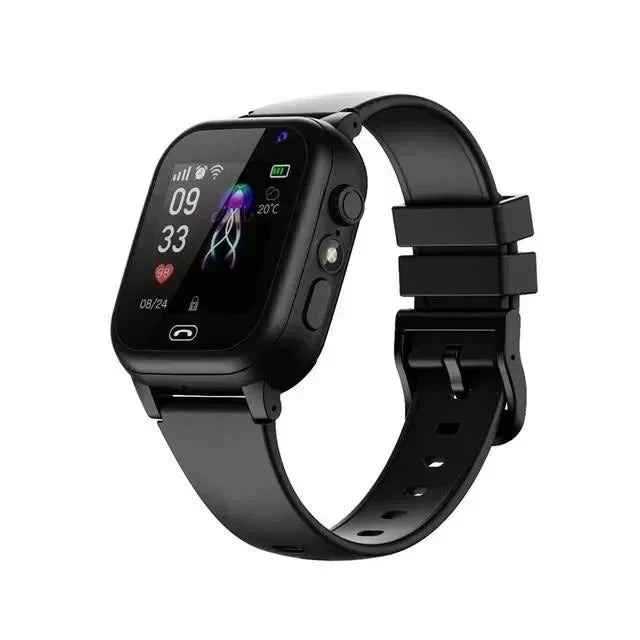 Kinder GPS Smartwatch 4G: Sicherheit mit Videoanrufen, SOS-Funktion & Echtzeit-Tracking für Eltern.