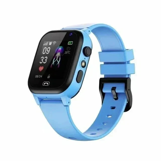 Bunte Kinder Smartwatch 4G mit GPS, Videoanrufen & Lernspielen. Ideal für Jungen, Mädchen & Sicherheit.