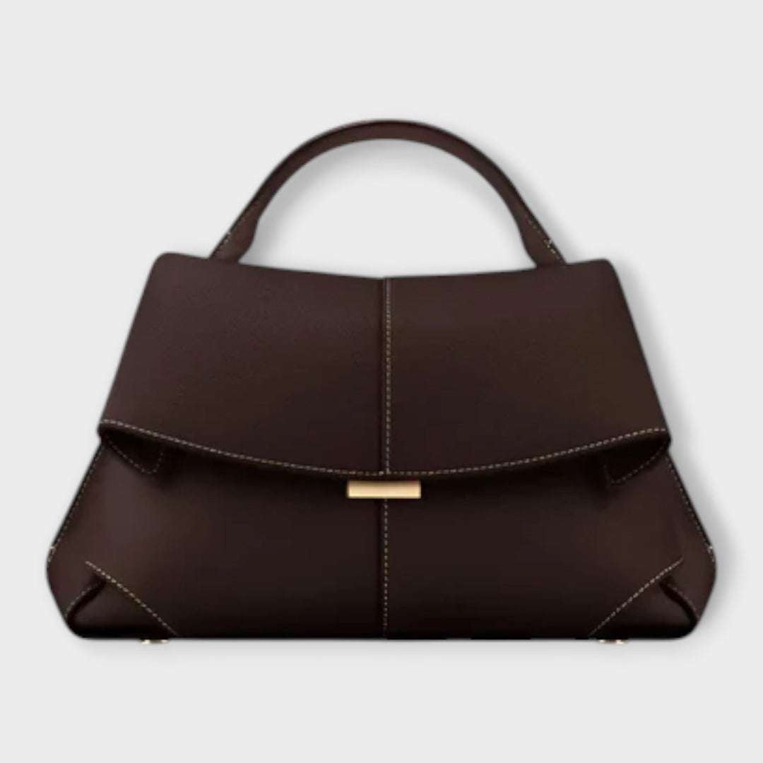 Modische Damenhandtasche, klassisch, mit bequemem Obergriff. Perfektes elegantes Accessoire für jede Frau.