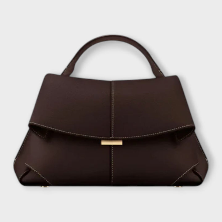 Modische Damenhandtasche, klassisch, mit bequemem Obergriff. Perfektes elegantes Accessoire für jede Frau.