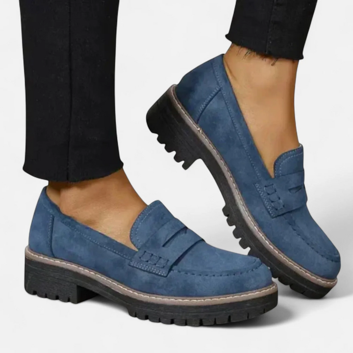 Modische Damen Loafer als bequeme Slipper für schnelles Anziehen, ideal für stilvolle Freizeit & Alltags-Komfort.