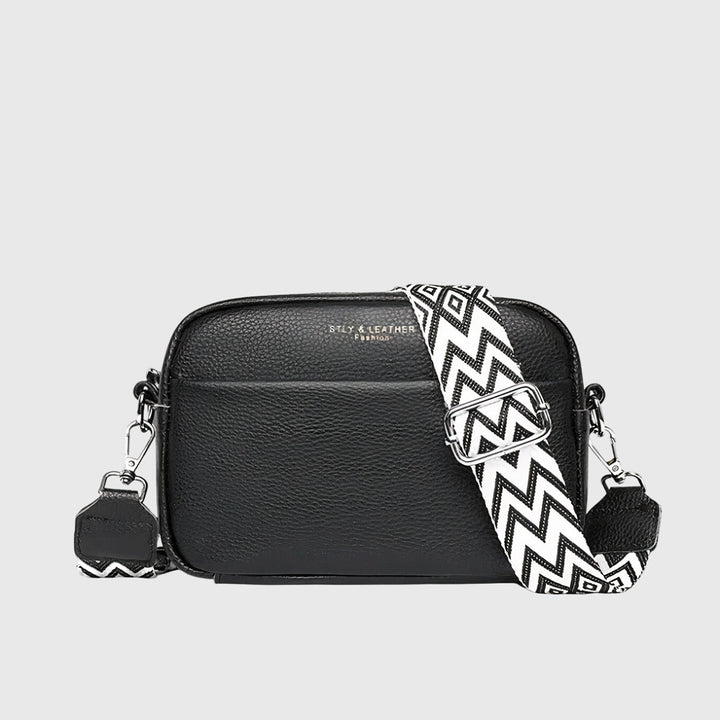 Klassische Damen Schulter-Umhängetasche in elegantem Design, ideal für Alltag & Sommer. Vielseitiges Accessoire.