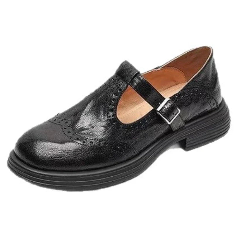 Klassische Damen T-Riemchen Abendschuhe, elegante Pumps in Schwarz für Komfort und Stil.