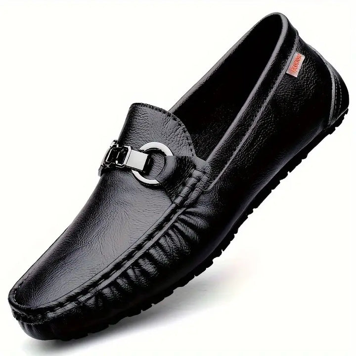 Bequeme Herren Bit Loafers in klassischem Design, vielseitige Slipper für Freizeit und elegante Outfits.