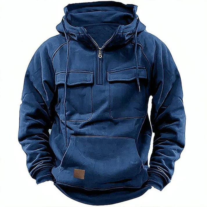 Zuri-Fashion Herren Herbstjacke, klassisch & robust. Perfekt für Outdoor-Aktivitäten oder Freizeit.