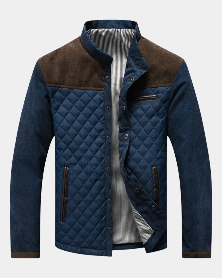 Klassische Herrenjacke mit elegantem Design, ideal für Business Casual und stilvolle Freizeitoutfits.