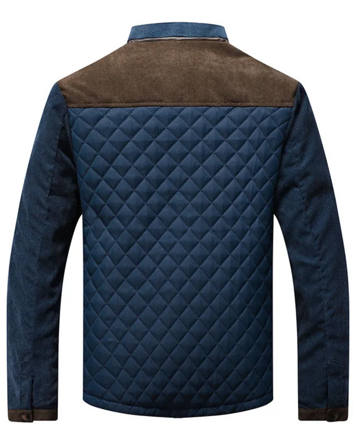 Vielseitige Herrenjacke für Alltag & Freizeit; strukturierte Optik, perfekt kombinierbar.
